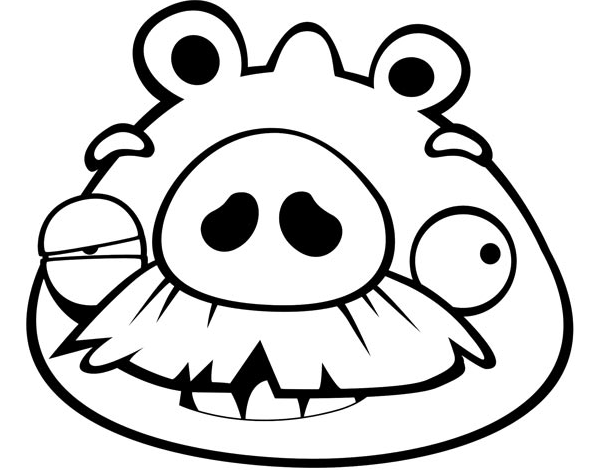 heo quản đốc từ angry birds