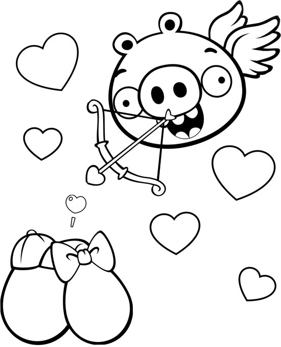 heo thiên thần trong angry birds