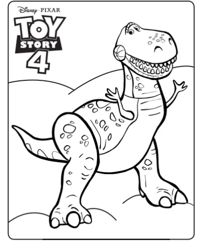 khủng long rex vui vẻ