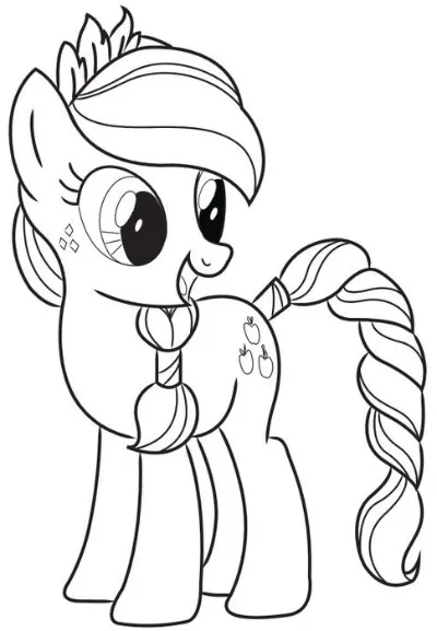 kỳ lân pony applejack