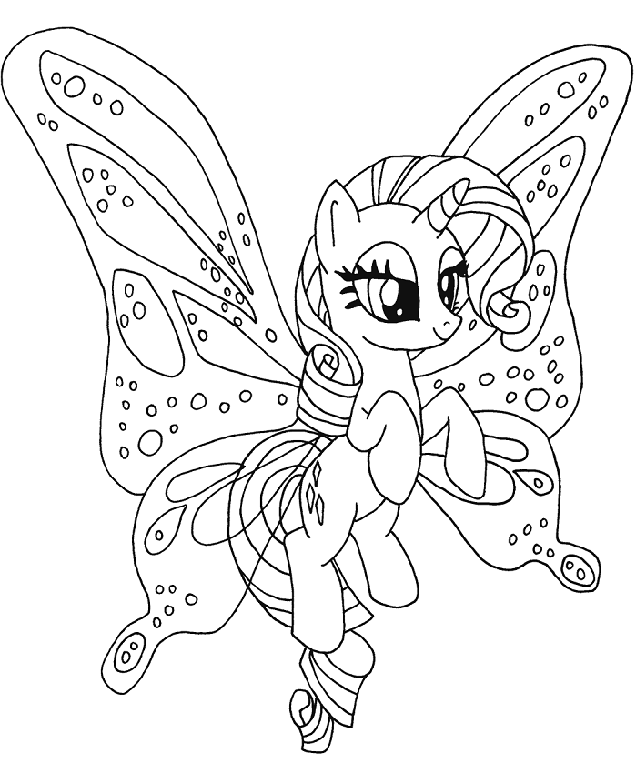 kỳ lân pony rarity