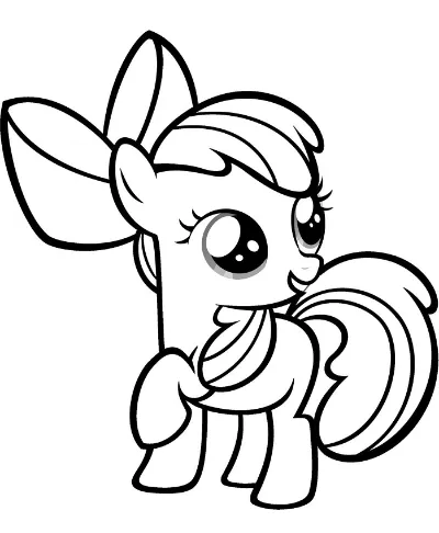 kỳ lân rainbow dash chibi