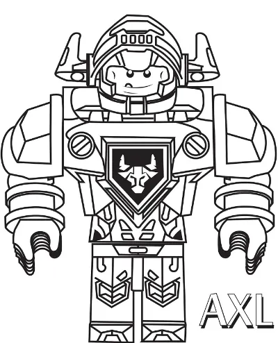 lego hiệp sĩ axl