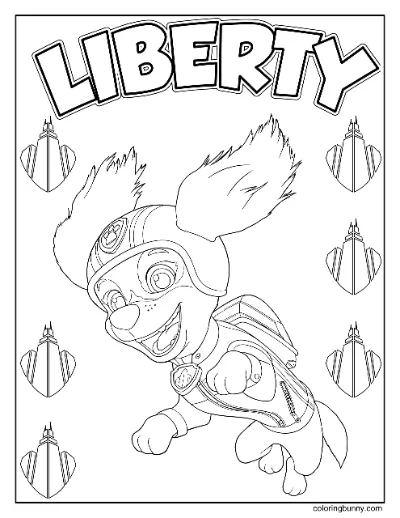 Trang Tô Màu Liberty