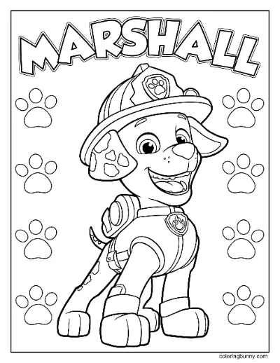 Trang Tô Màu Marshall