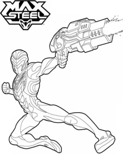 max steel bắn súng