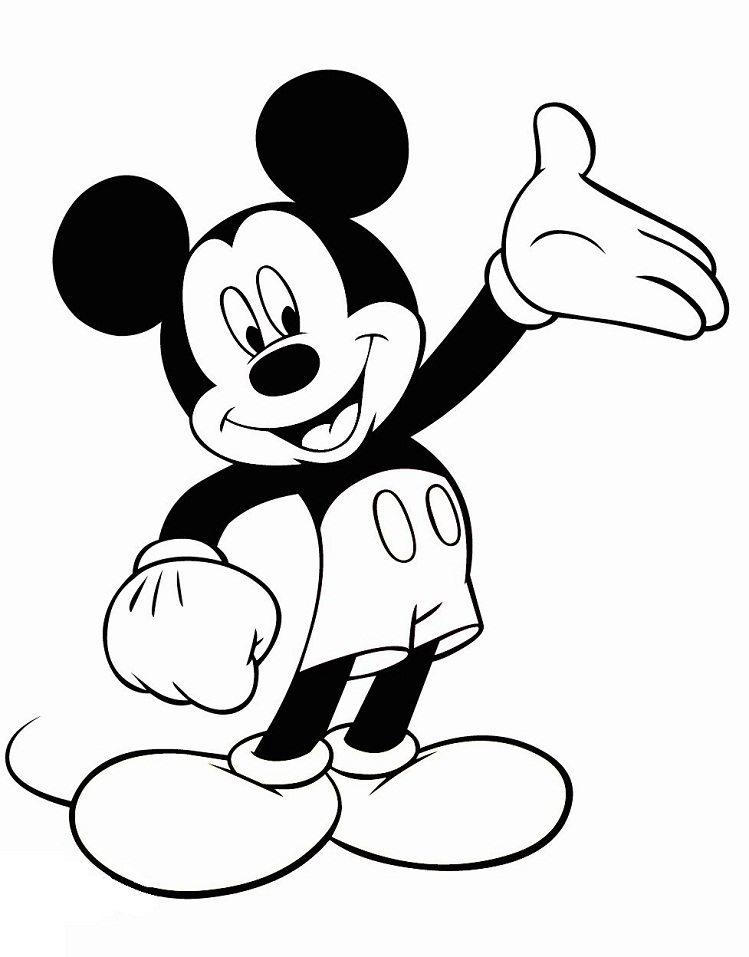 Mickey Mouse Coloring Pages Mickey Mouse Coloring Sheets Bestof Mickey Mouse And Friends