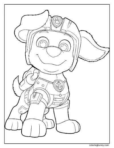 Trang Tô Màu Mighty Pups Zuma