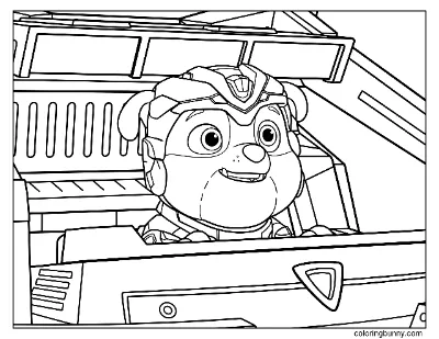 Trang Tô Màu Mighty Rubble