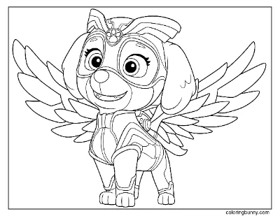 Trang Tô Màu Mighty Skye