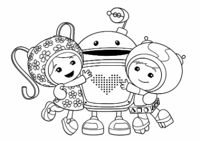 milli và geo ôm bot