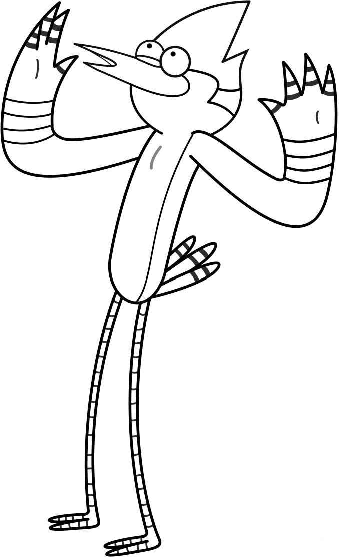 mordecai trong regular show