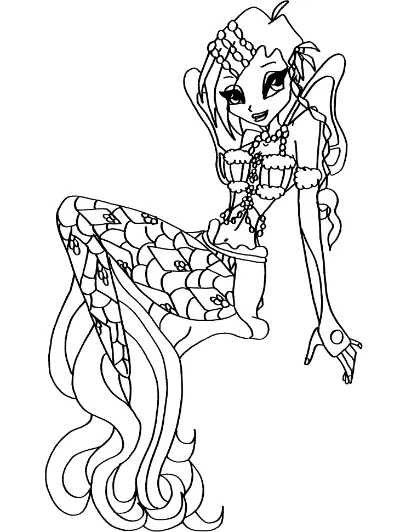 nàng tiên cá winx tecna