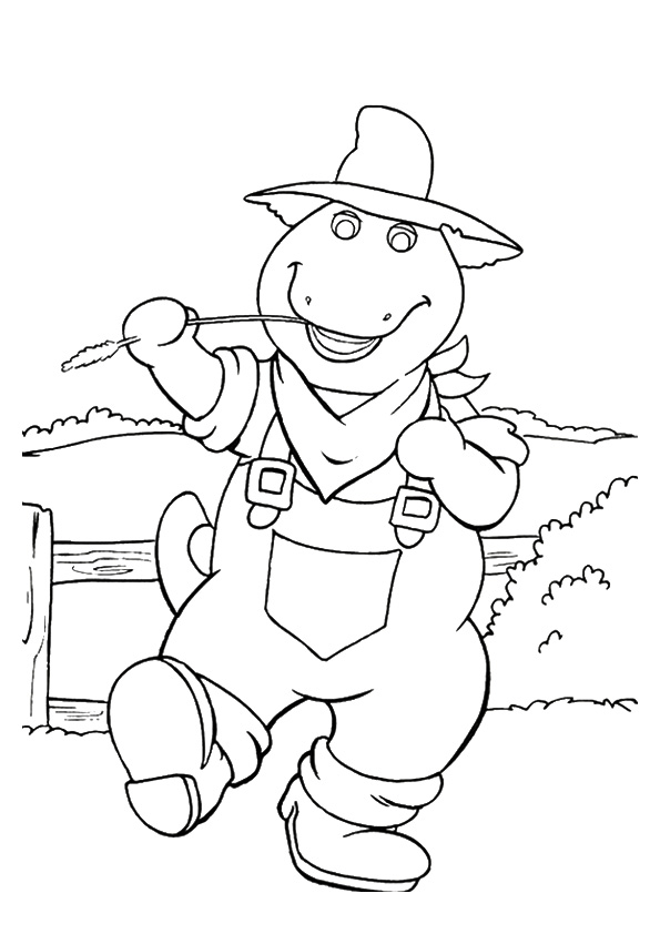 Tô Màu Barney và Những Người Bạn