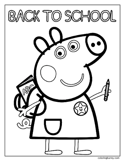 Peppa Pig Trở Lại Trường