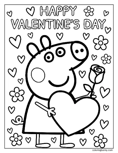 Peppa Pig Ngày Lễ Tình Nhân