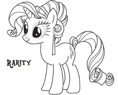 pony rarity xinh đẹp