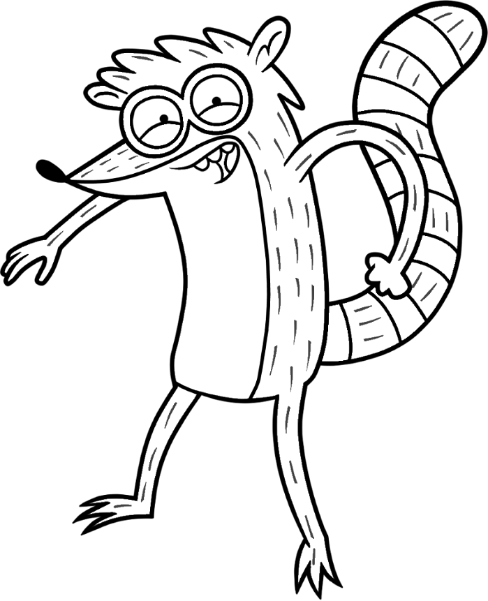 rigby trong regular show