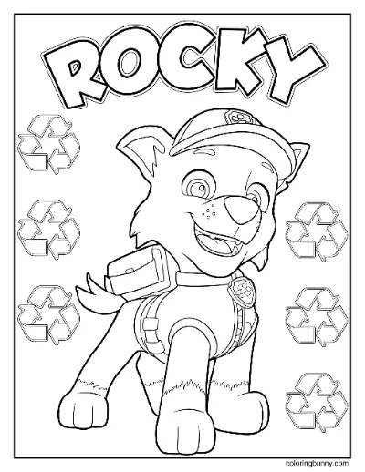 Trang Tô Màu Rocky