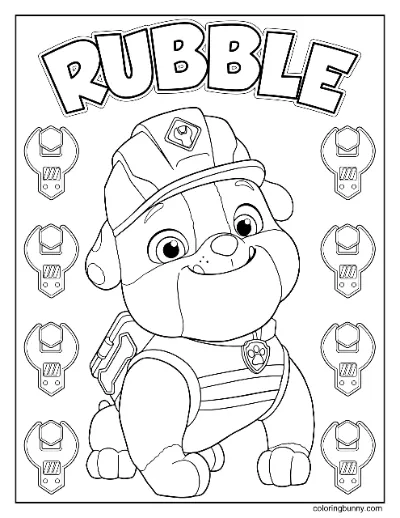 Trang Tô Màu Rubble