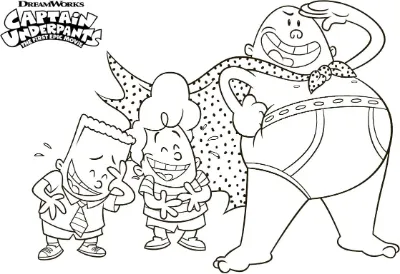 siêu nhân quần chíp với 2 đứa bé