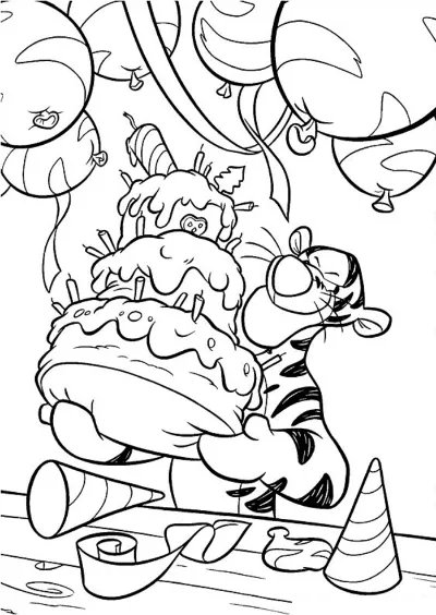 sinh nhật của tigger