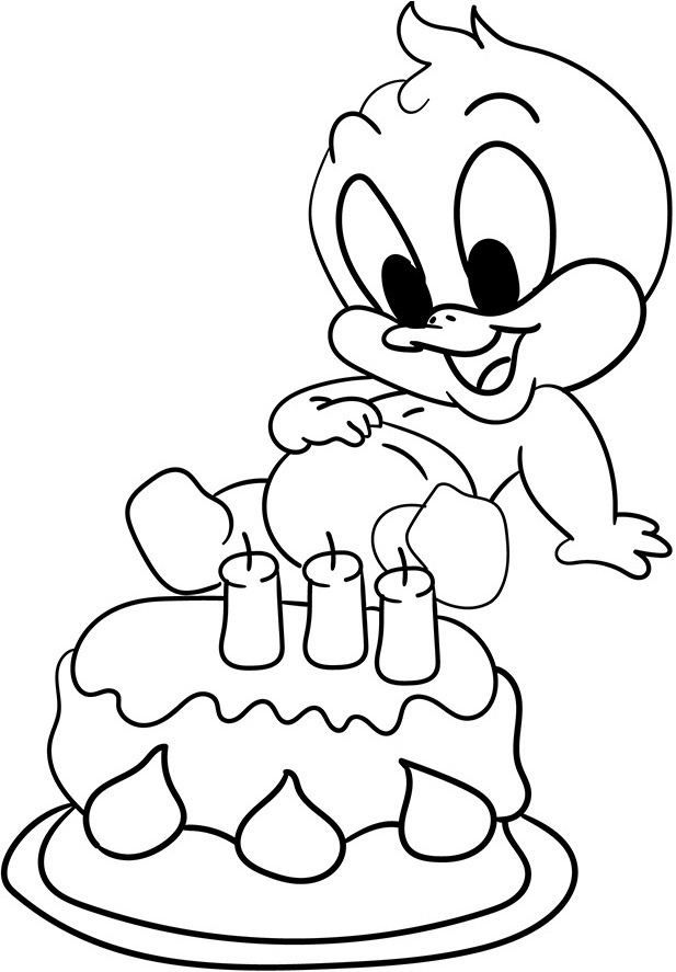 sinh nhật của vịt con daffy