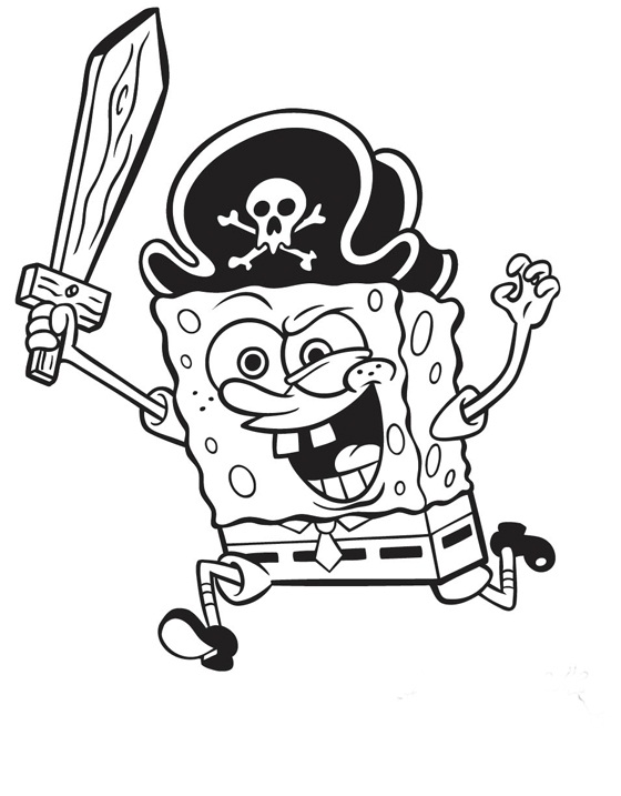 spongebob cướp biển