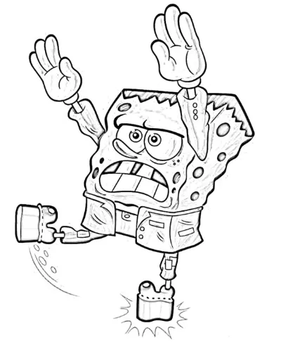 spongebob hóa trang