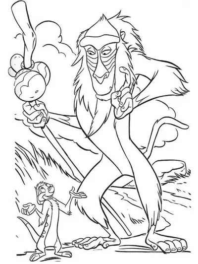 timon nói chuyện với rafiki