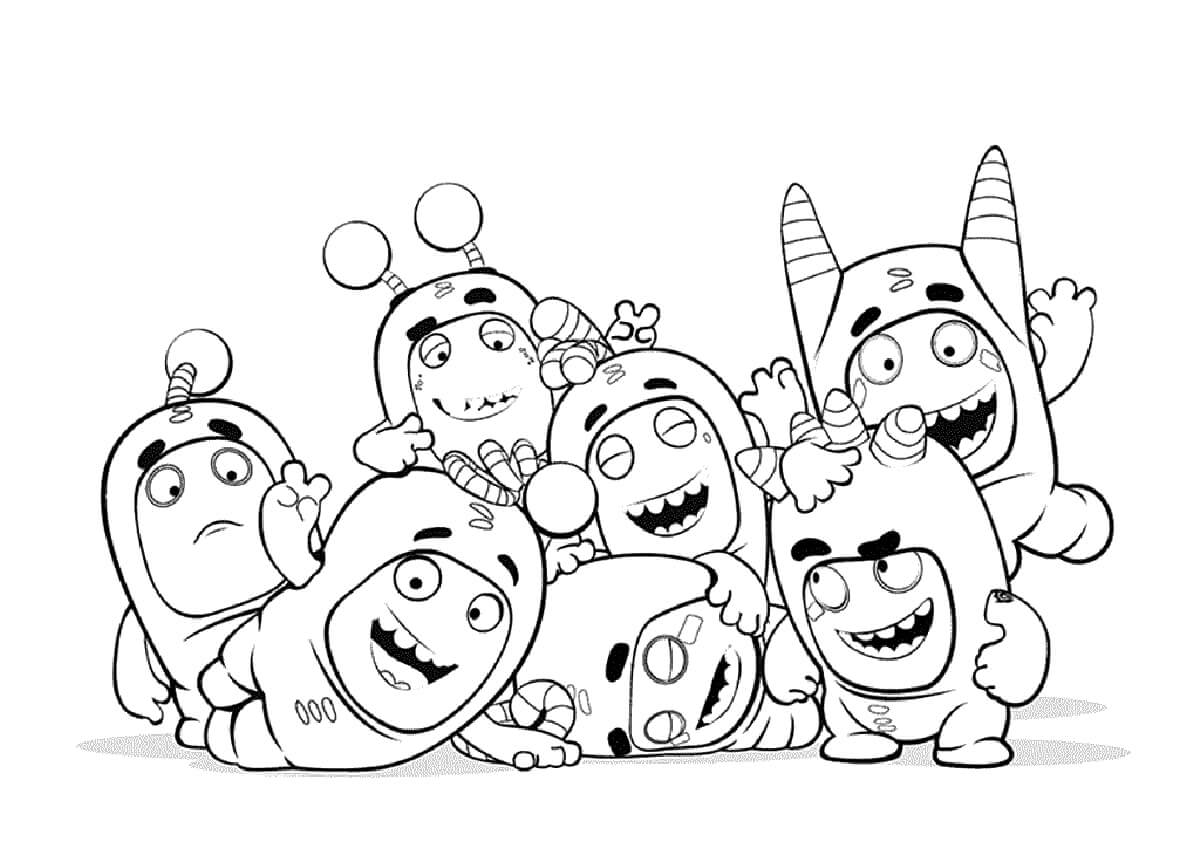 Oddbods vui vẻ