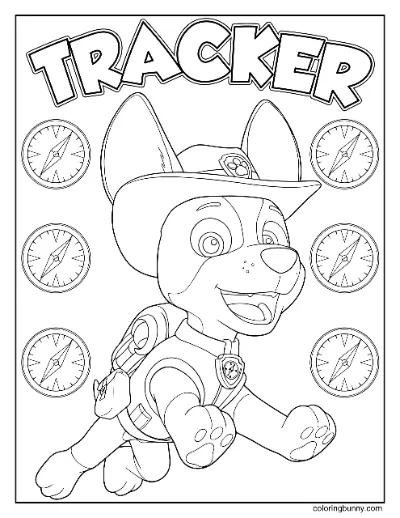 Trang Tô Màu Tracker 2