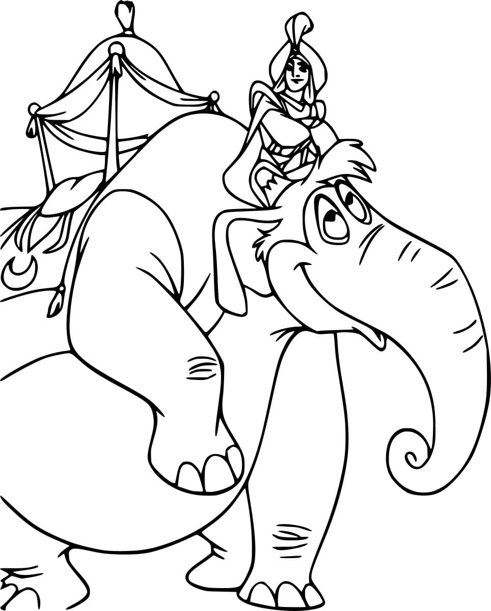 Aladdin Cưỡi Voi