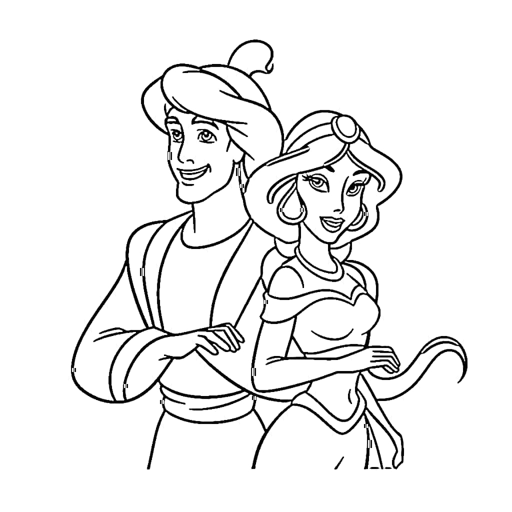 Aladdin Và Công Chúa Jasmine Xinh đẹp