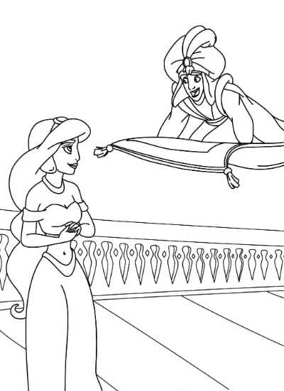 Aladdin Và Jasmine