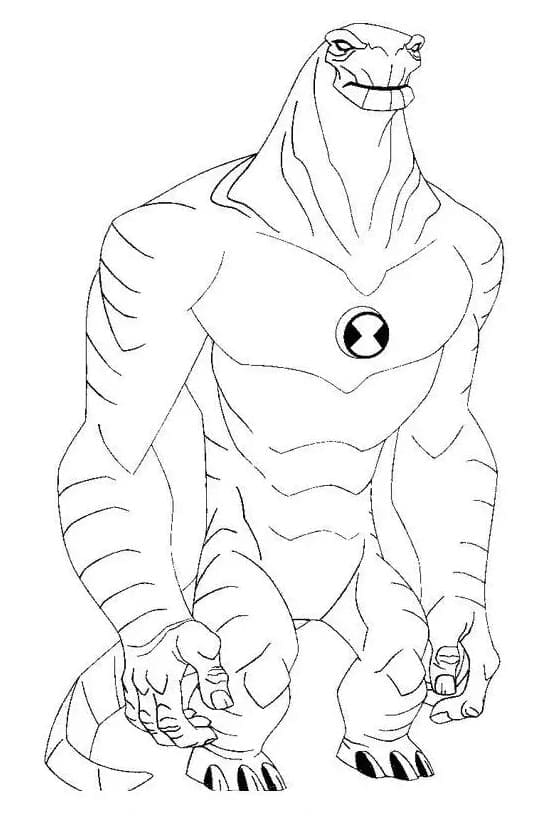 Alien Humungosaur Trong Ben 10