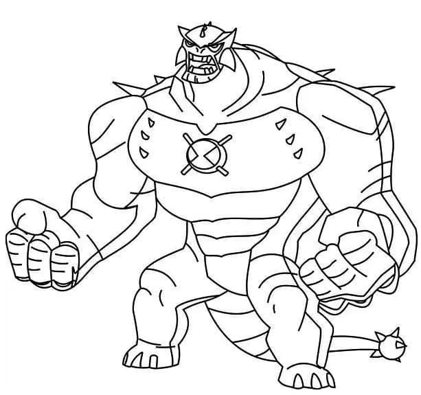 Alien Ultimate Humungousaur Trong Ben 10