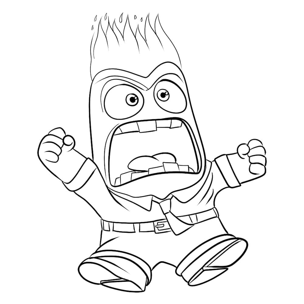 Anger Tức Giận Trong Inside Out 2