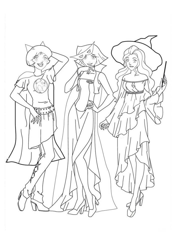 Ba Nữ Thám Tử Hóa Trang