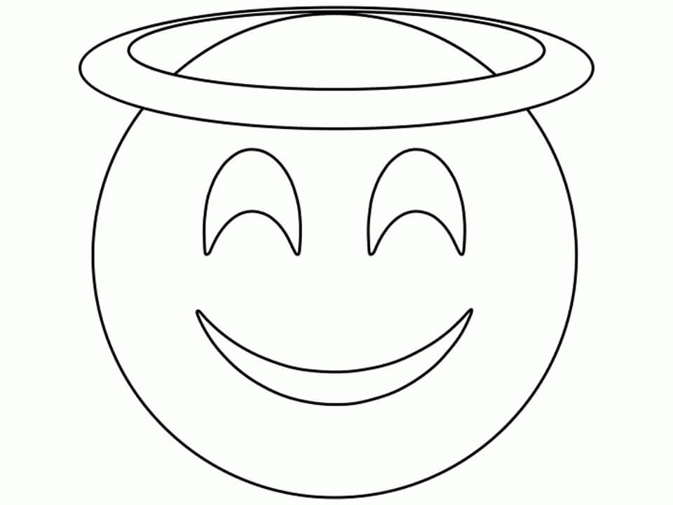 Biểu Tượng Cảm Xúc Thiên Thần Cười