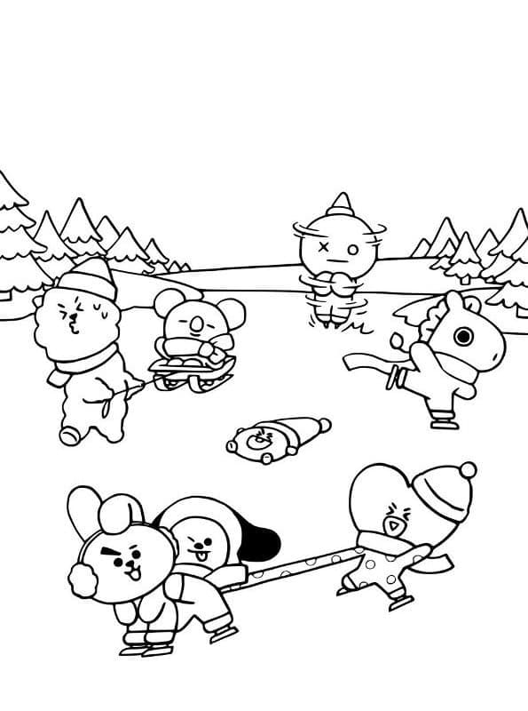 Bộ Sưu Tập BT21 Dễ Thương
