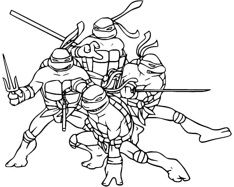 Bốn Anh Em Ninja Rùa