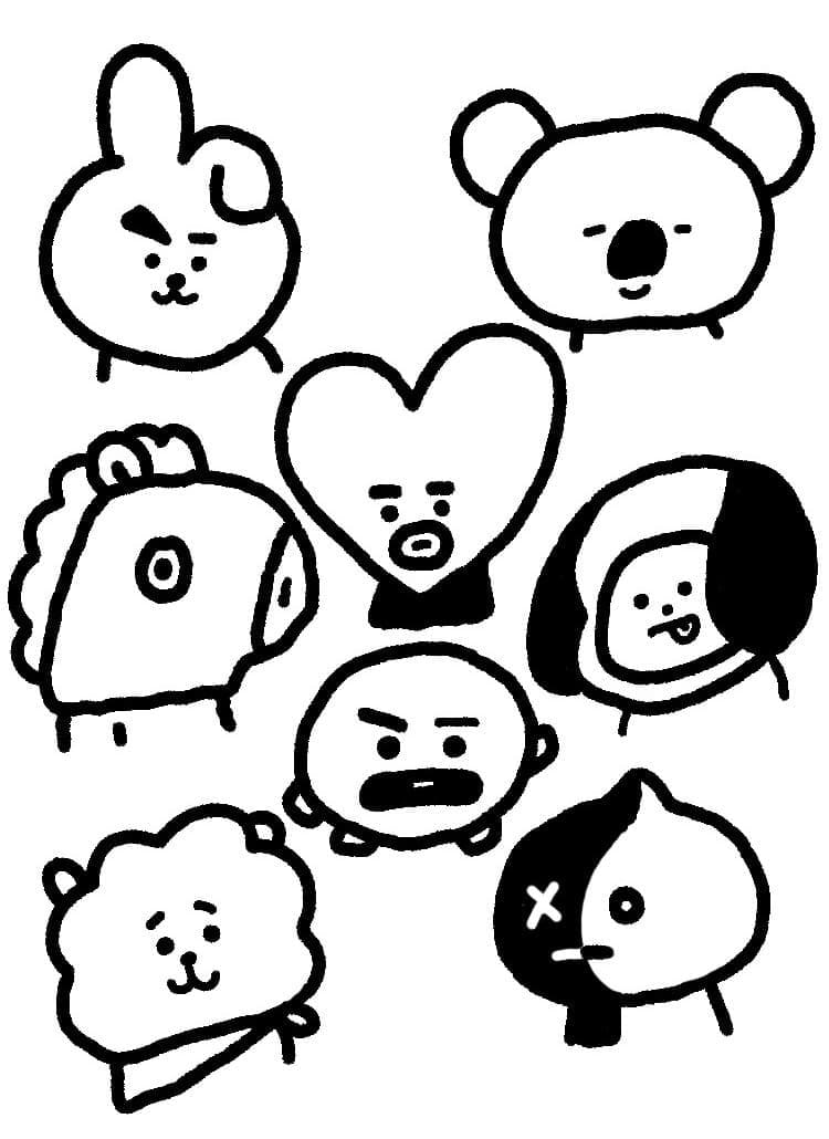 BT21 Đáng Yêu