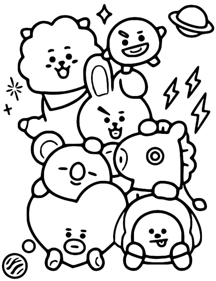 BT21 Rất Đáng Yêu