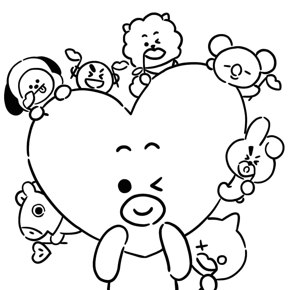 BT21 Vui Vẻ