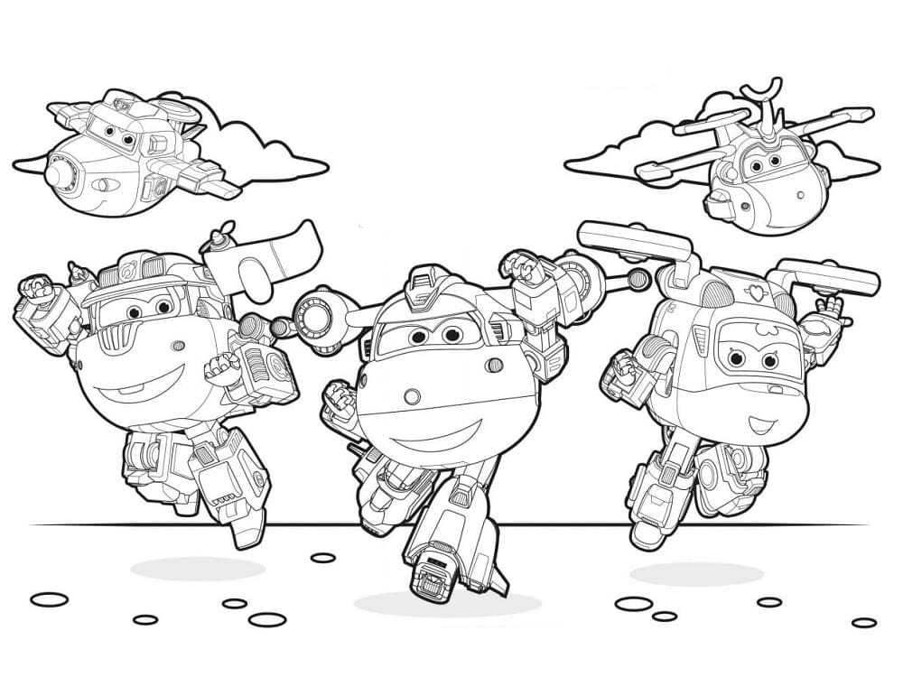 Các Nhân Vật Đội Bay Siêu Đẳng