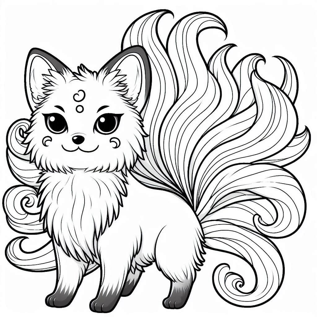 Cáo Chín Đuôi Cực Ngầu