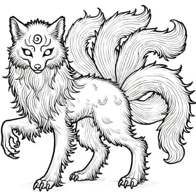 Cáo Chín Đuôi Đáng Sợ