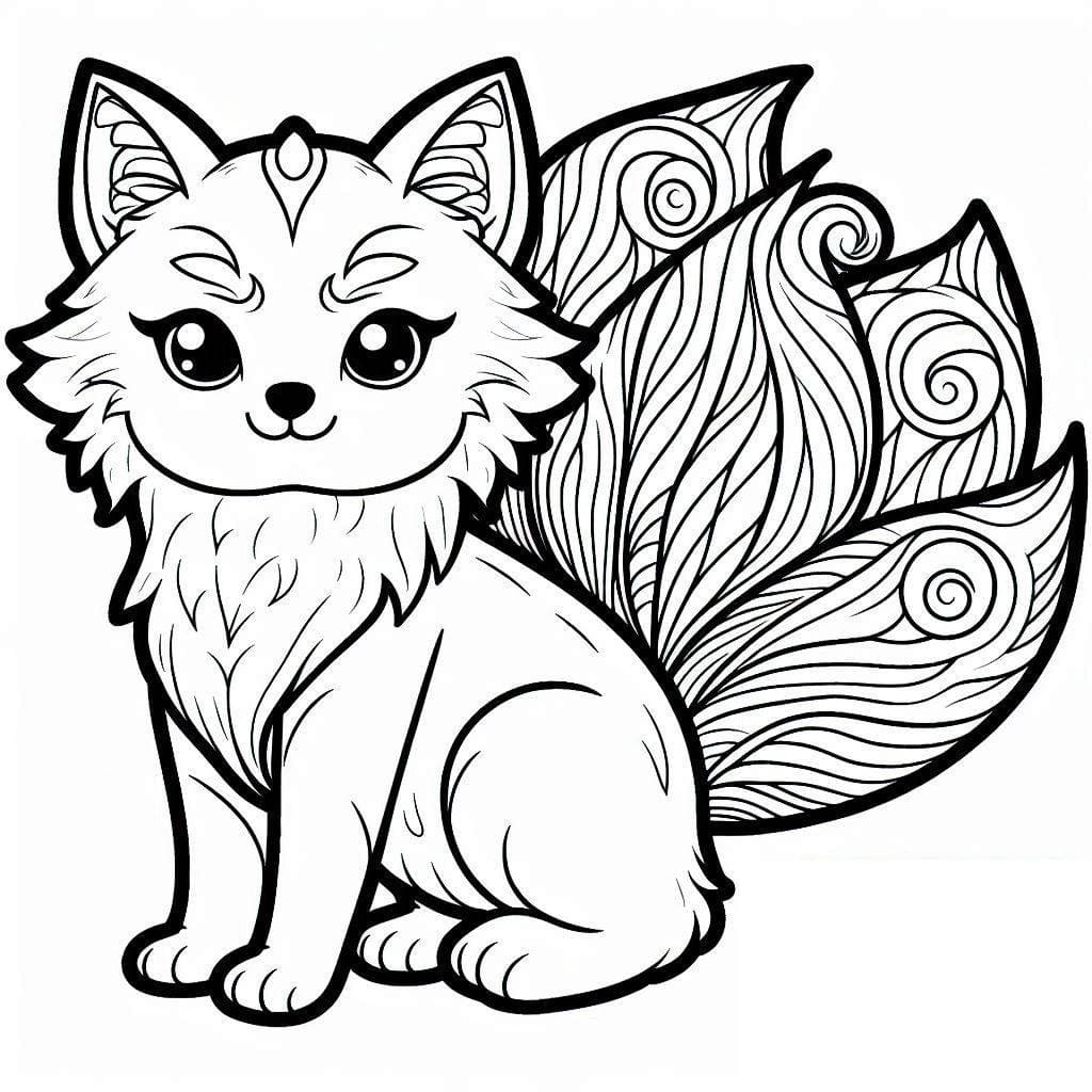 Cáo Chín Đuôi Đẹp Nhất