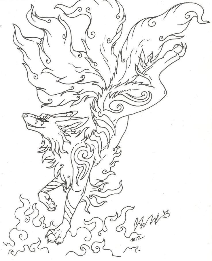 Cáo Chín Đuôi Lửa